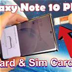 note 10 plus sd card slot